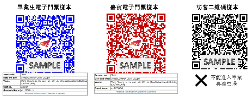 e-Ticket Samples
